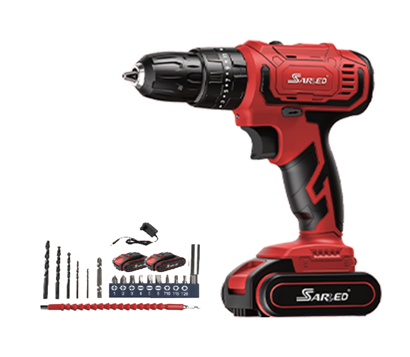 1202T20.png Sarred Cordless Impact Drill Machine 21V