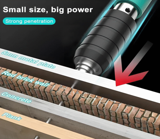 Mini Portable Ceiling Nail Gun – Low‑Noise Manual Fastening Tool