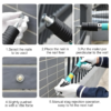 Mini Portable Ceiling Nail Gun – Low‑Noise Manual Fastening Tool