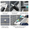Mini Portable Ceiling Nail Gun – Low‑Noise Manual Fastening Tool