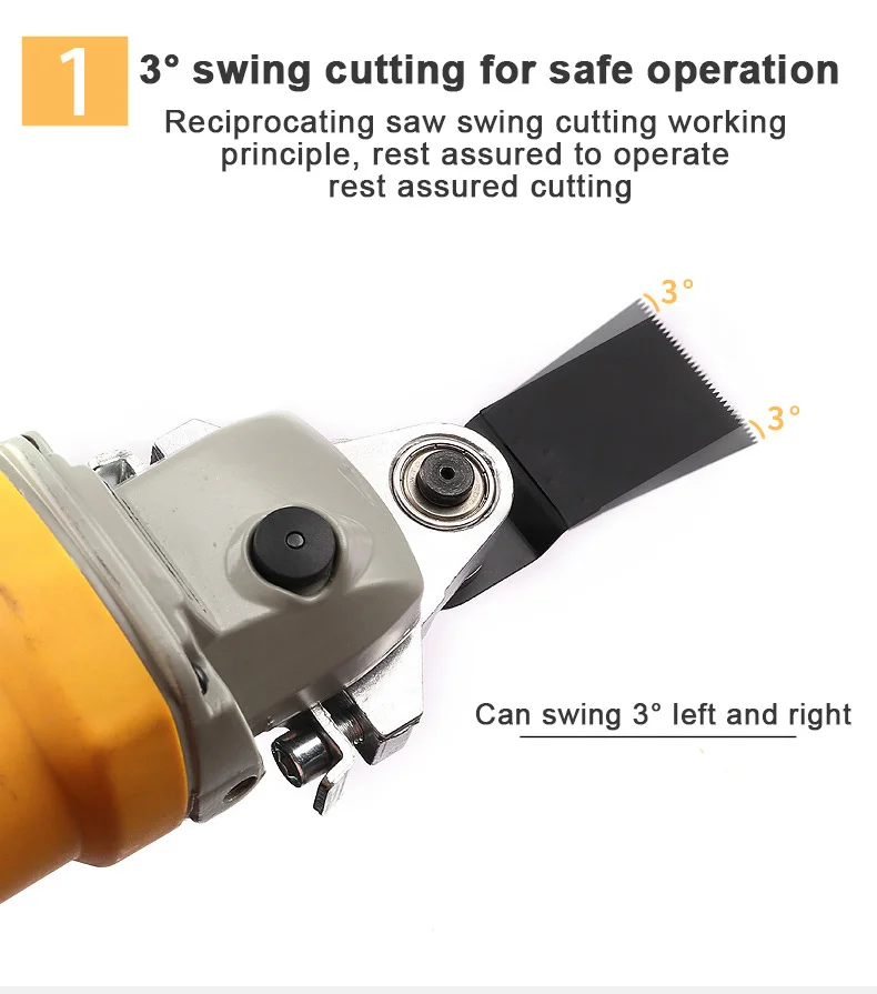 Angle Grinder Conversion Universal Head Adapter Converter M10 Thread for Type 100 Swing Saw Cutter