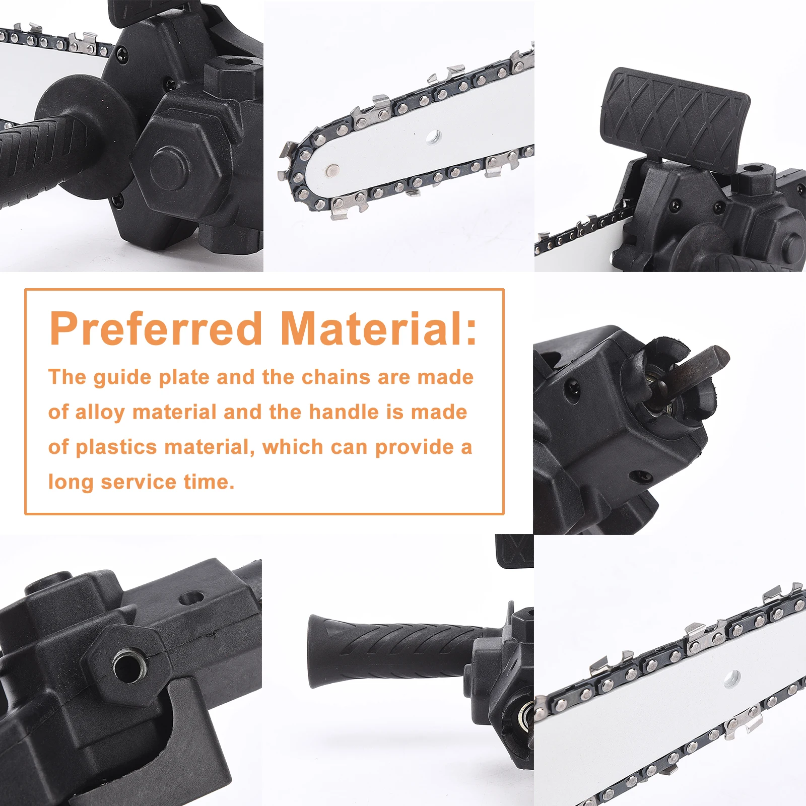 Hand Drill to Electric Chain Saw to Electric Saw Switch Head Drill to Hand Held Logging Saw Mini Electric Pruning Saw