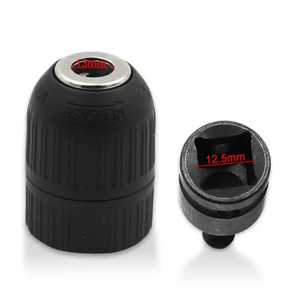 Impact Wrench to Drill Converter Attachment for Drill Bits