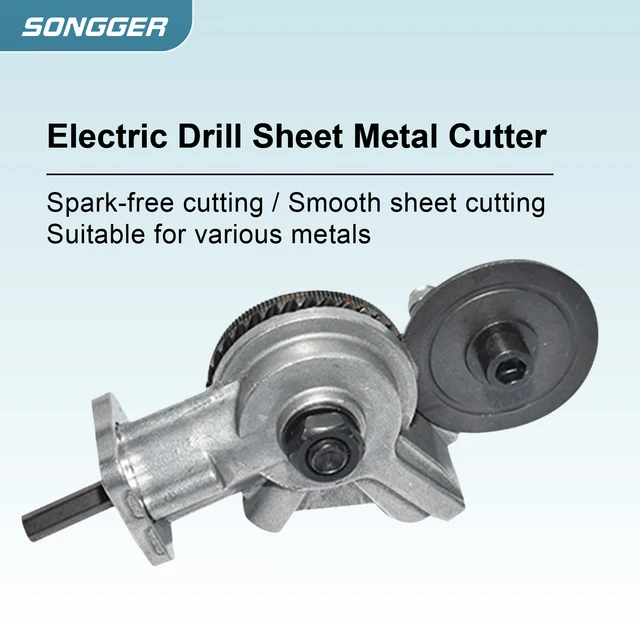Drill Attachment Metal Nibbler Sheet Metal Cutter