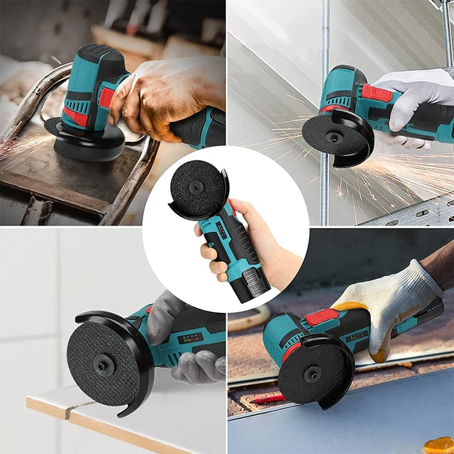 12V 3 Inch Mini Angle Grinder 19500rpm Cordless Mini Angle Grinder