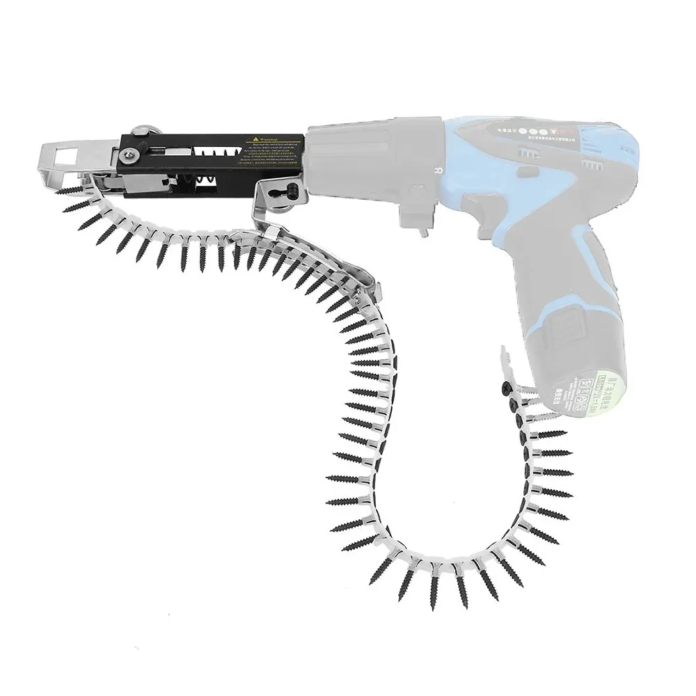 Auto Feed Screw Gun Attachment | Drywall & Wood Screw Fastening Tool