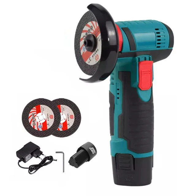 12V 3 Inch Mini Angle Grinder 19500rpm Cordless Mini Angle Grinder