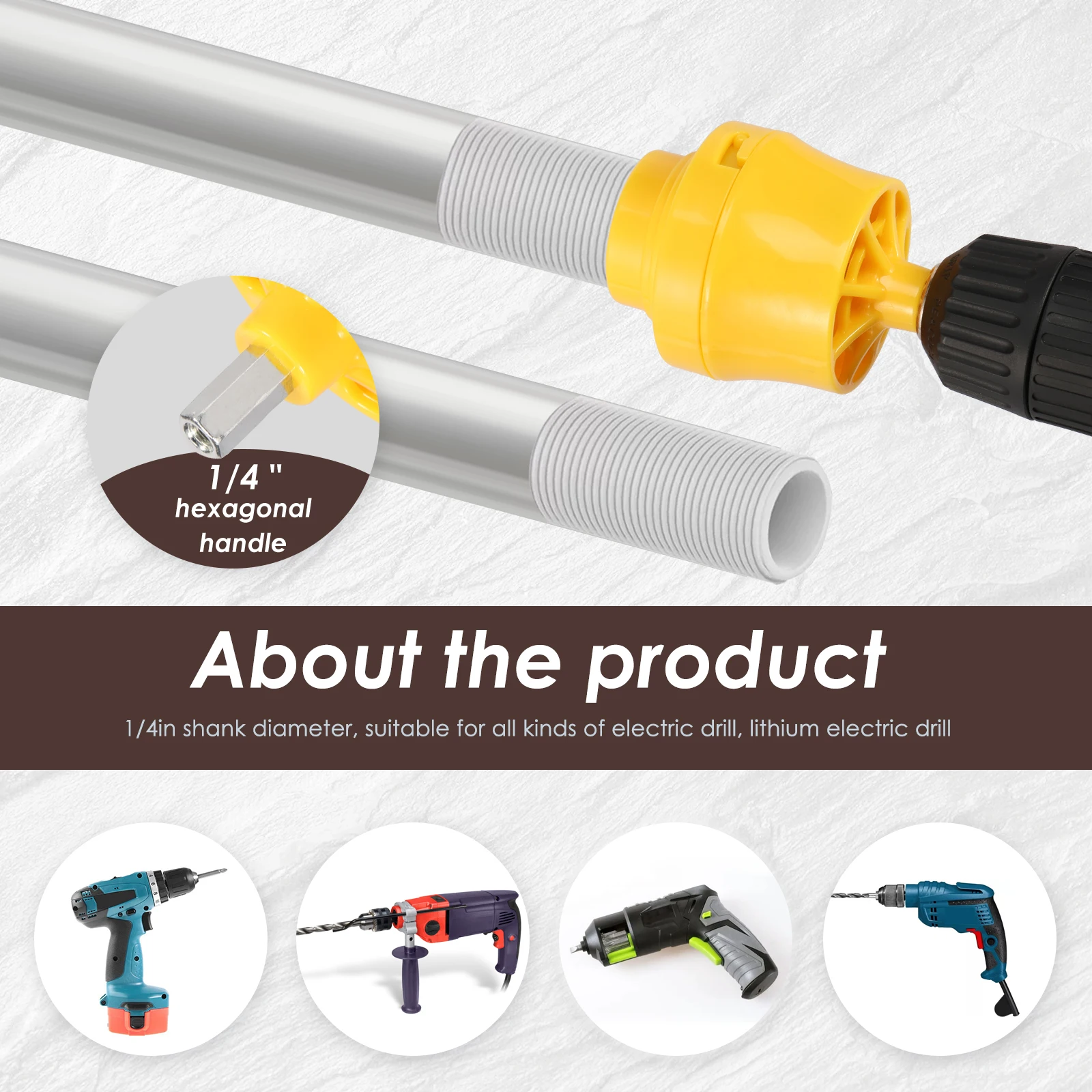 PVC Thread Maker Tool for Electric Drill Pipe Threader Kit with 3 Dies Multipurpose Pipe Threader Plumbing Tool Pipe Die Set