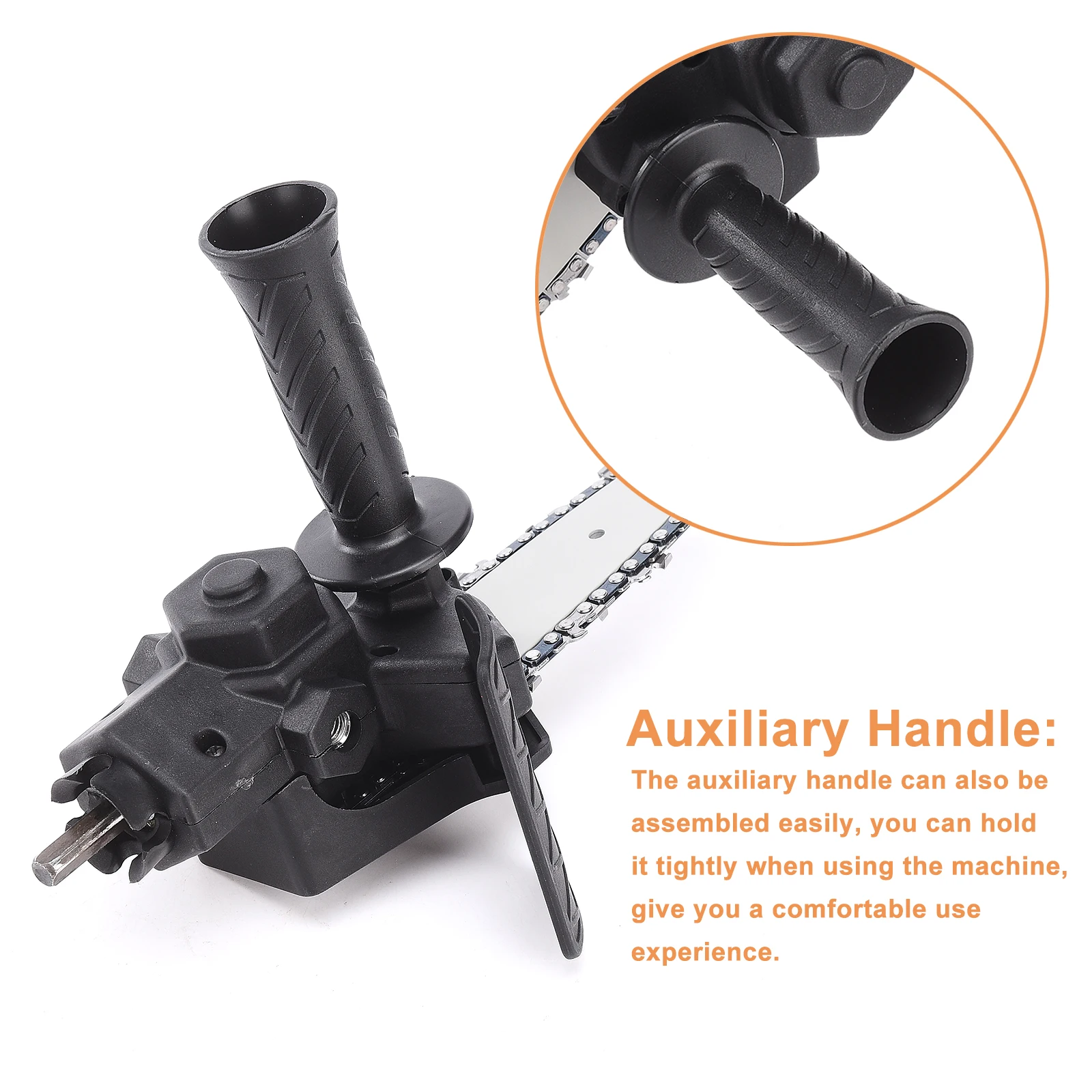 Hand Drill to Electric Chain Saw to Electric Saw Switch Head Drill to Hand Held Logging Saw Mini Electric Pruning Saw