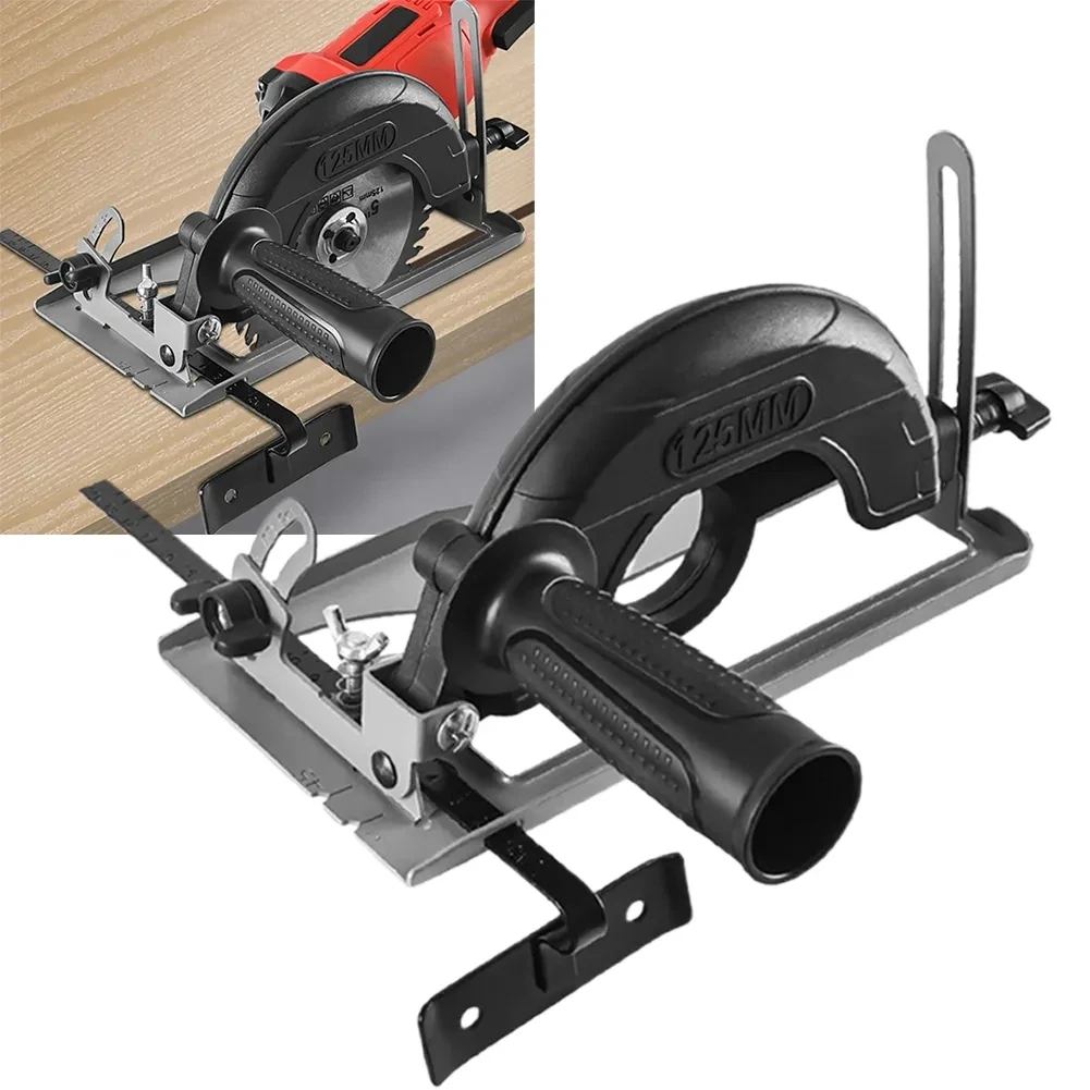 Angle Grinder Converter To Circular Saw Cutting Machine Circular Saw Bracket Base Woodworking Table Tool