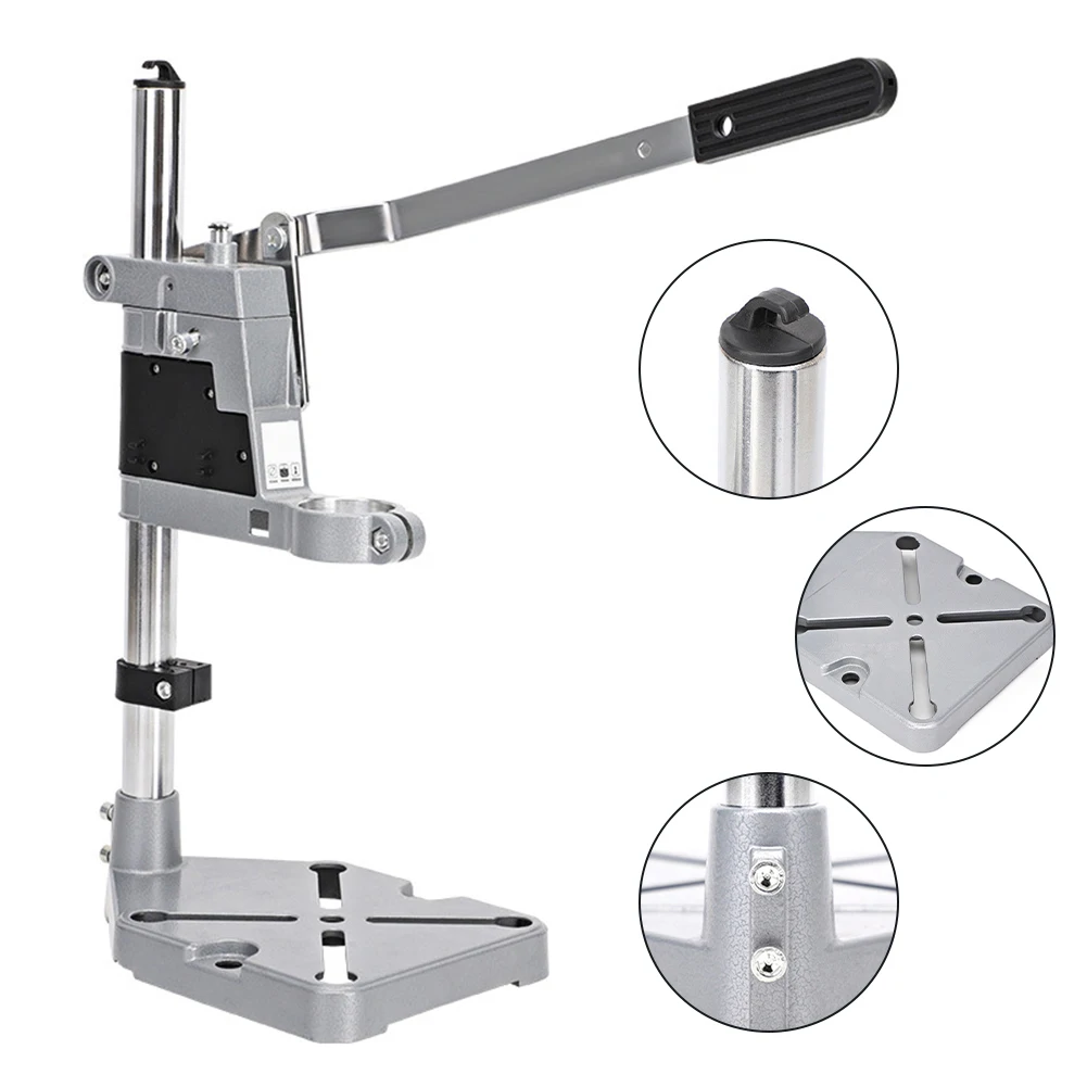 Bench Drill Stand Aluminum Alloy Drill Stand Electric
