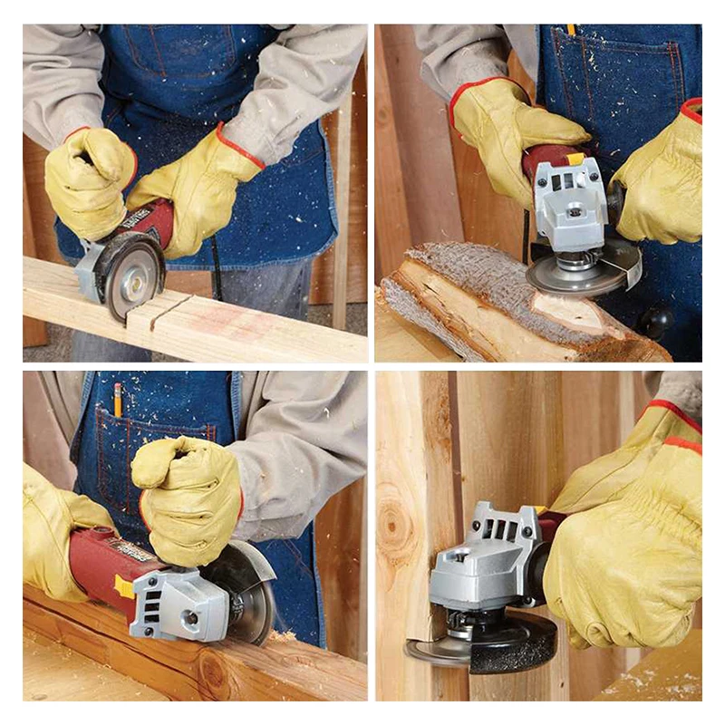 4 Inch 22 Tooth Angle Grinder Dedicated Chain Disc Woodwork Carving Chain Saw Disc
