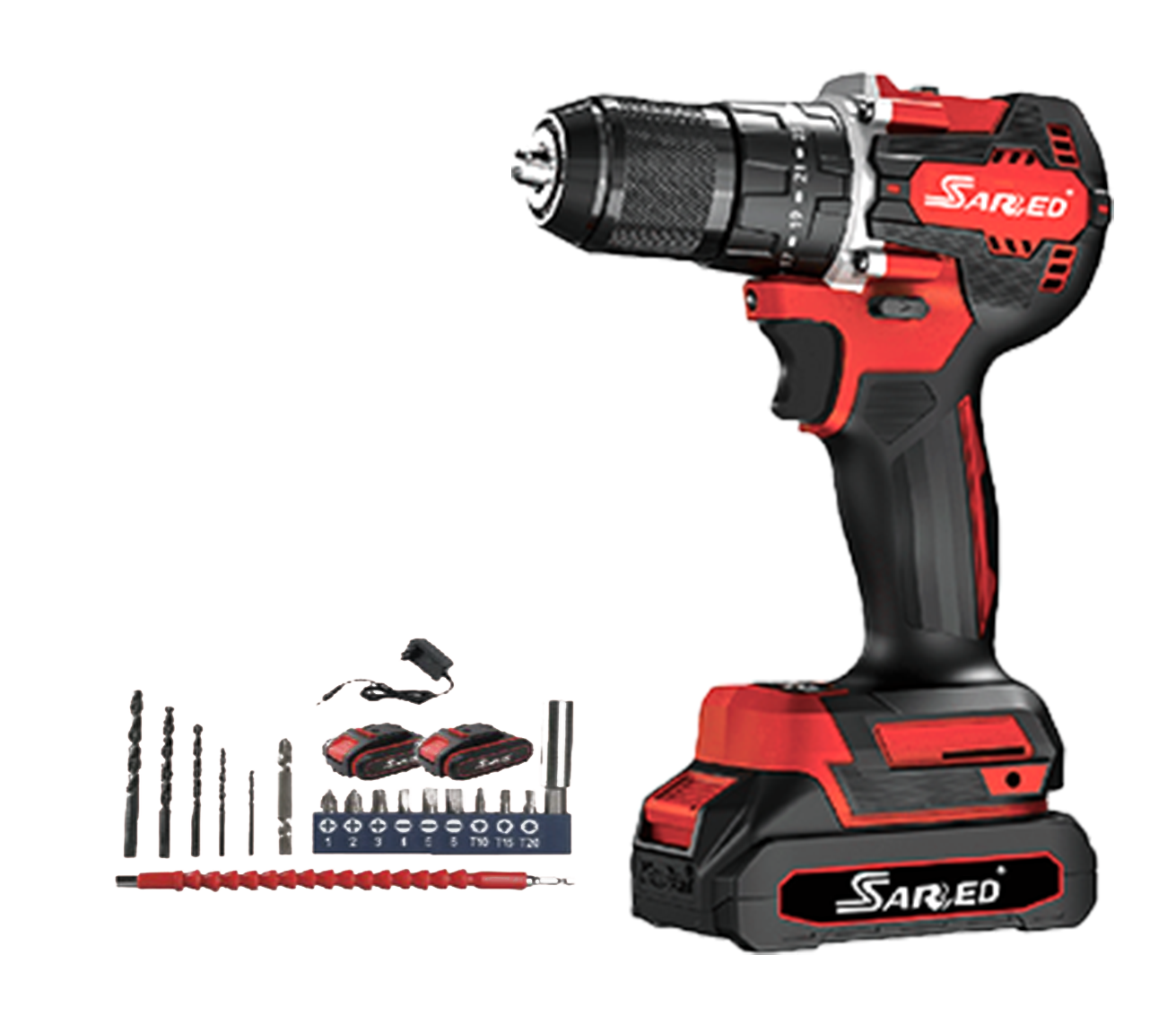 T26BL.png Sarred Cordless Impact Drill Machine 21V Brushless