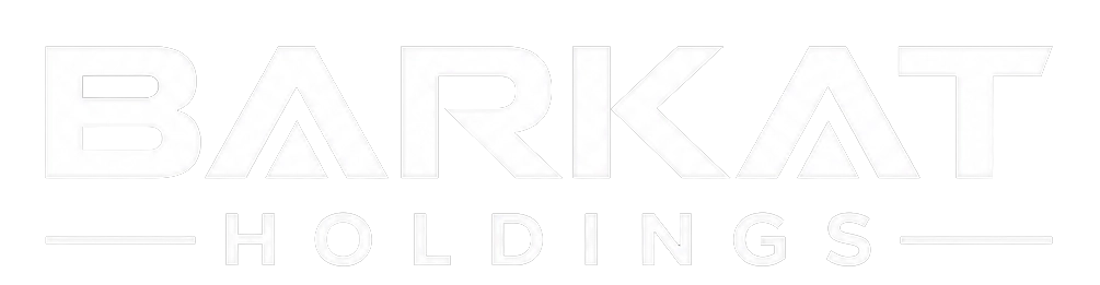 Barkat Holdings official logo for an online store offering tools, machinery, electrical products, industrial supplies, home improvement products, and general e-commerce items in Pakistan.