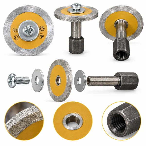Diamond Grinding Wheel for Tile, Marble, Ceramic & Granite – Smooth Edge Finishing Tool