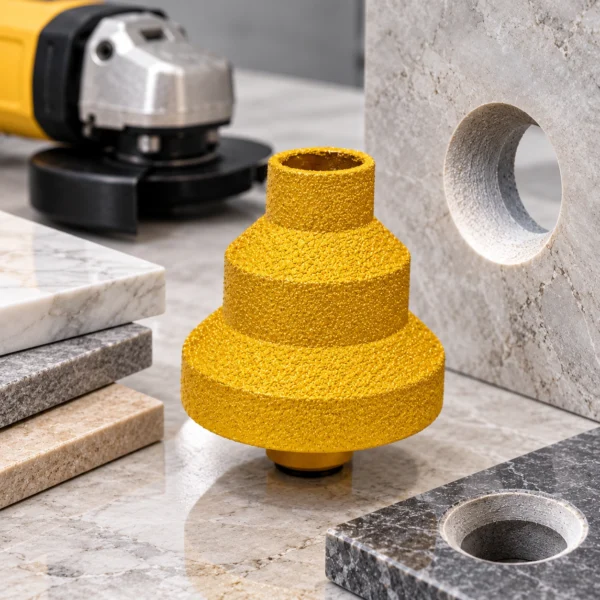 Diamond Chamfer Bit M14 for Tile, Marble & Concrete – Hole Shaping & Beveling Tool