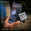 4-in-1 Car Fast Charger with Built-in Dual Cables, USB & Type-C Ports